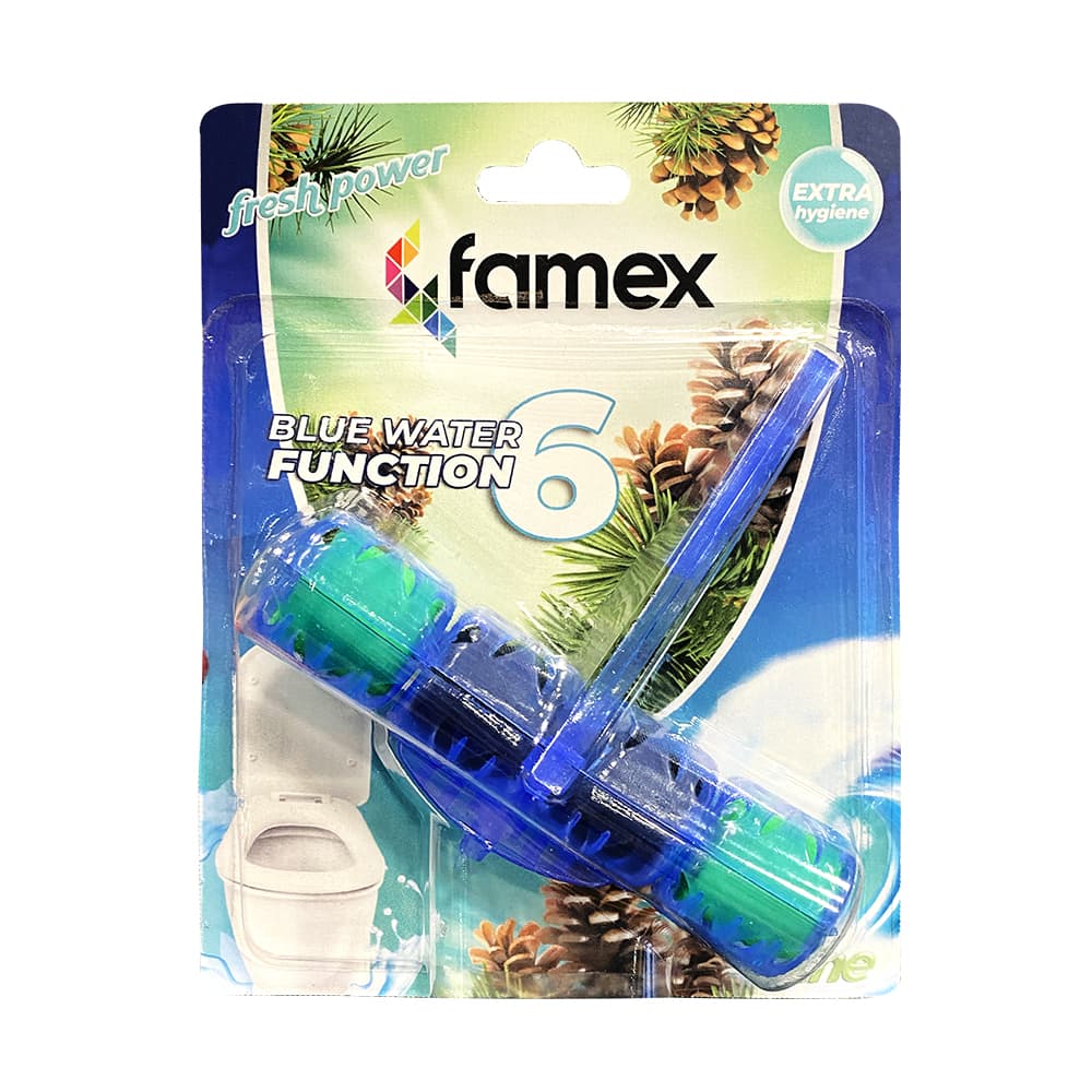 Famex wc block καθαριστικό λεκάνης 1x pine
