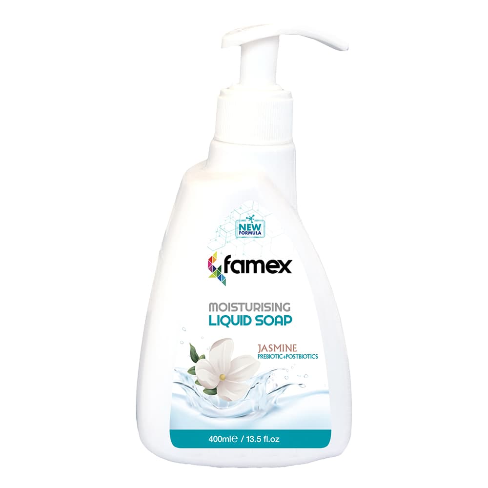 Famex ενυδατικό υγρό σαπούνι 400 ml jasmine