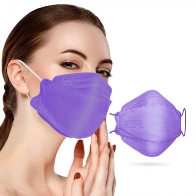 Famex FFP2 Masks 3D Extra Comfort Fish Style Μάσκα Προστασίας σε Λιλά χρώμα 10τμχ